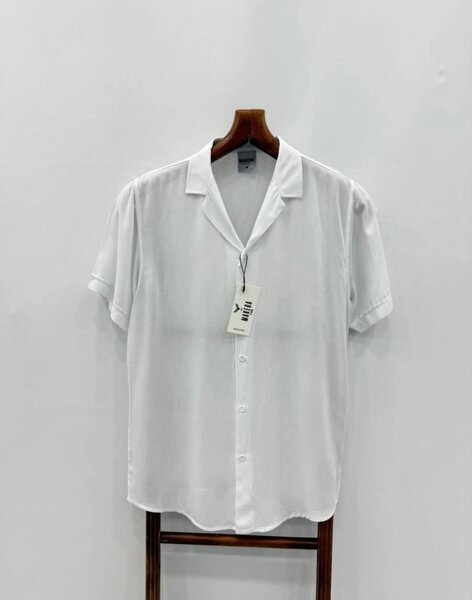 Chemise blanche décontractée