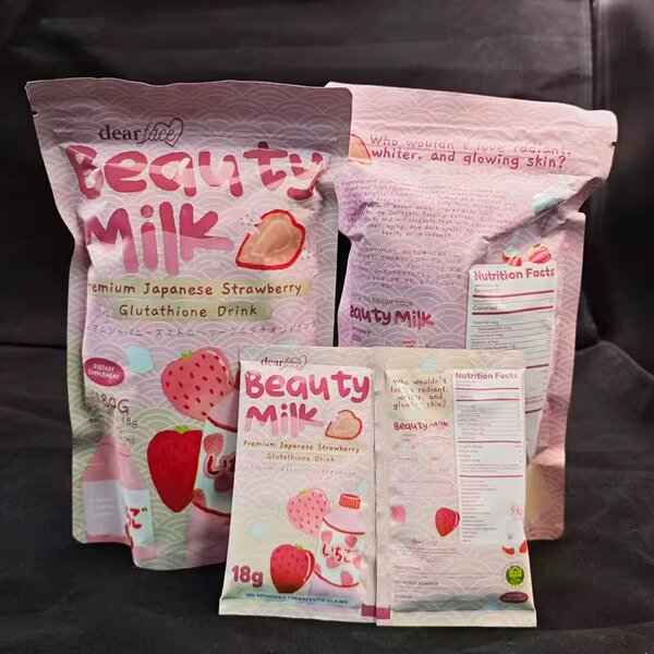 Boisson Fraise Premium Collagène