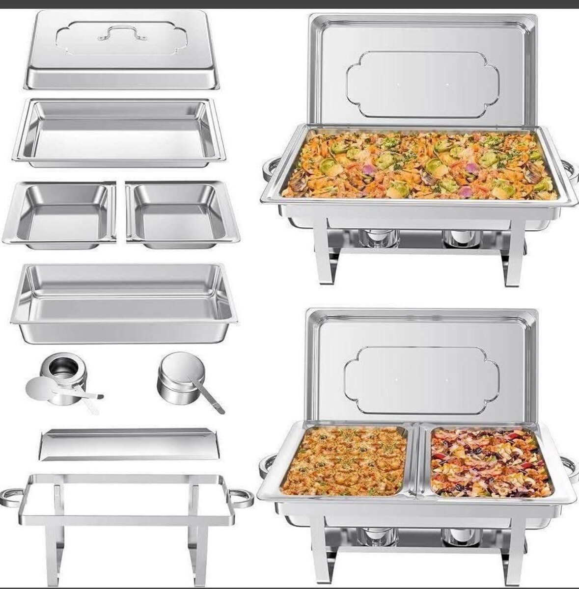 Chafing Dish en Acier Inox