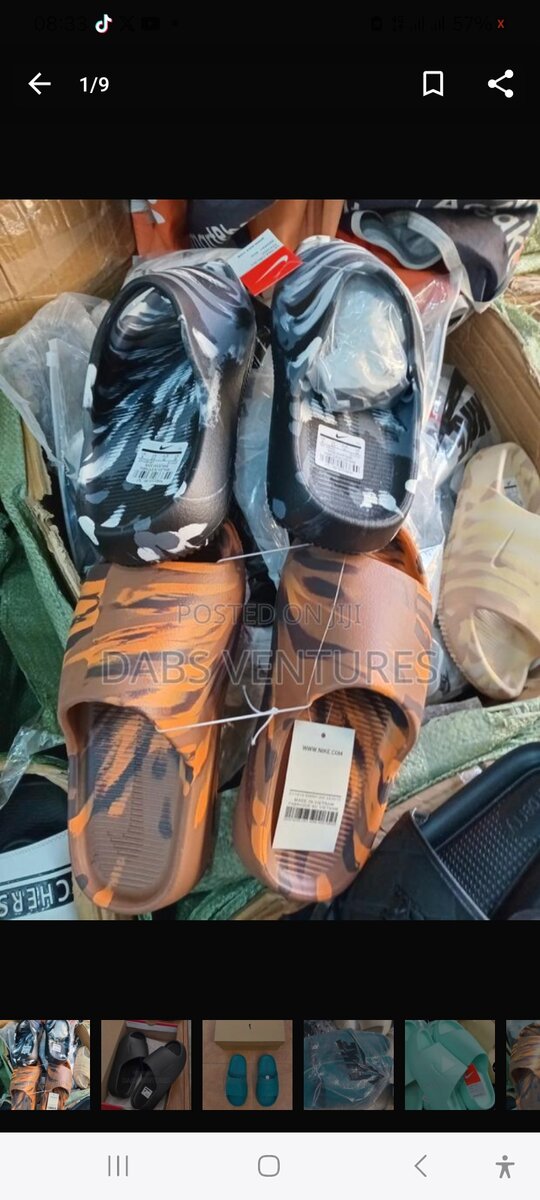 Nike comforter slide