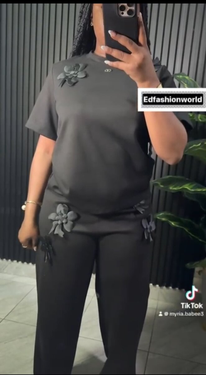 Ensemble élégant noir pour femmes