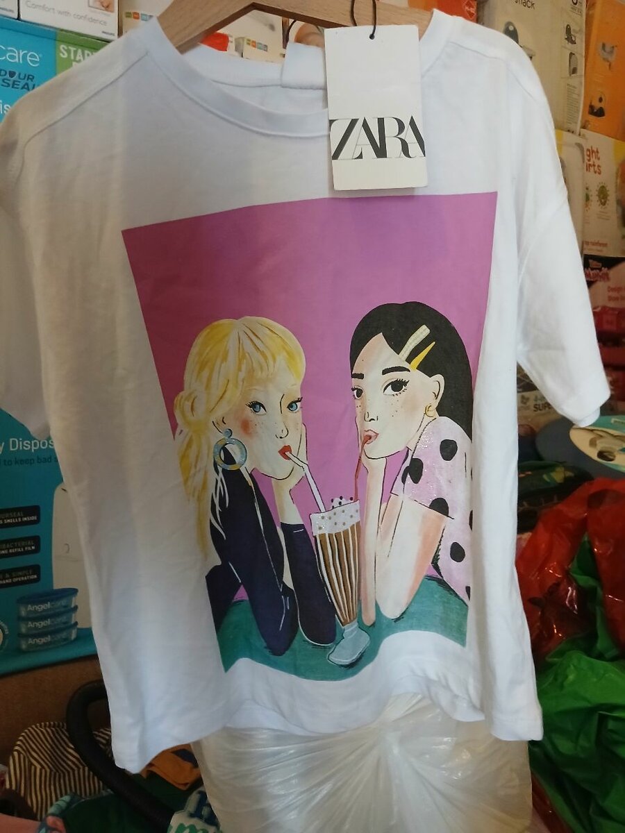 ZARA  Kids Aesthetic Tshirt