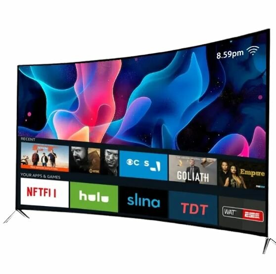 TV incurvé 4K Smart