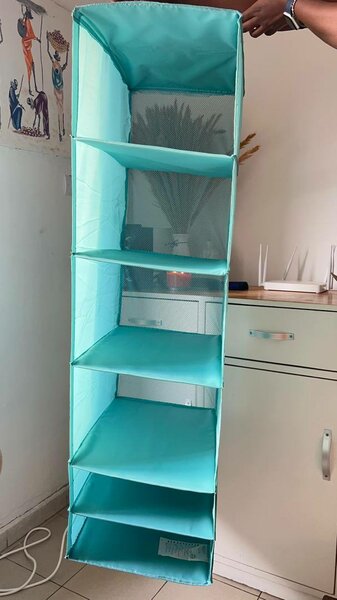 Étagère de penderie à suspendre, organisateur de vêtements