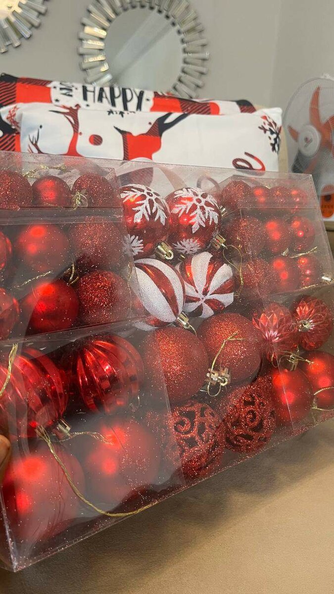 Boules de décoration de Noël