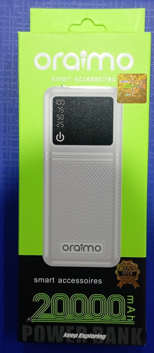 Oraimo 20000 powerbank origina