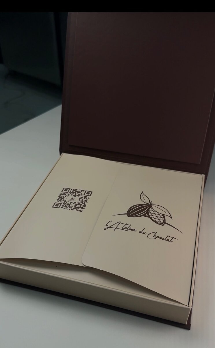 Coffret cadeau de chocolats