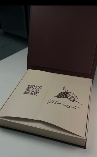 Coffret cadeau de chocolats