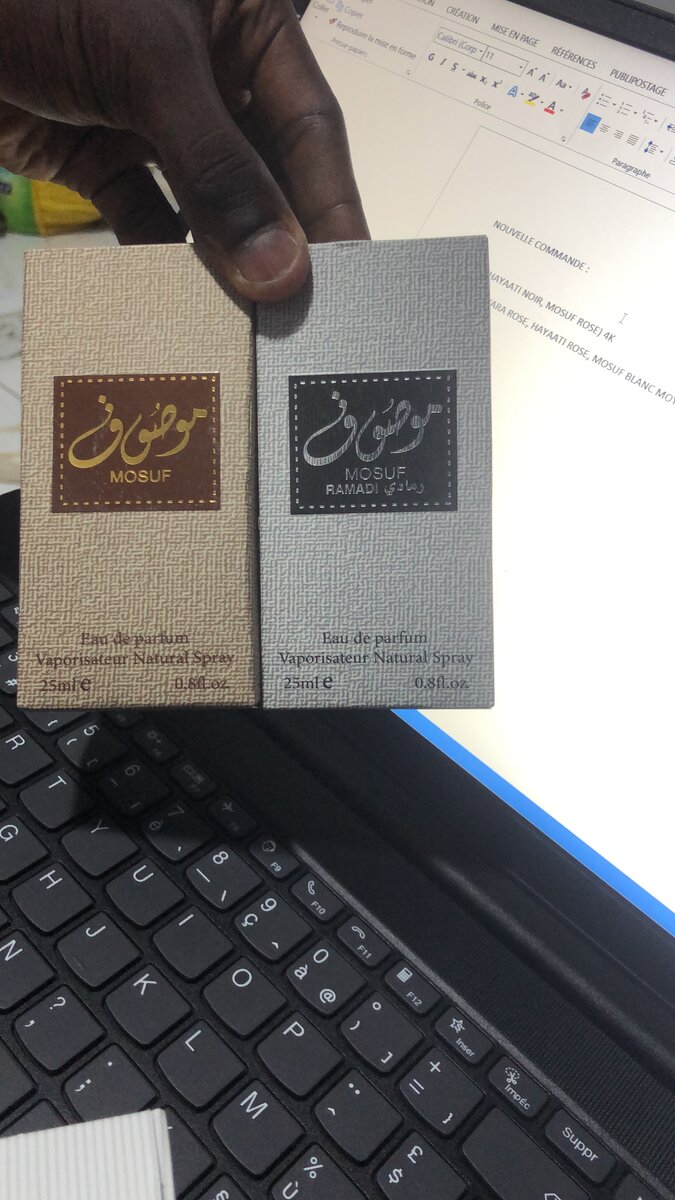 Parfum MOSUF Notes Orientales