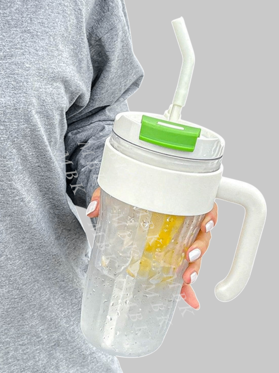 Gobelet à paille avec anse