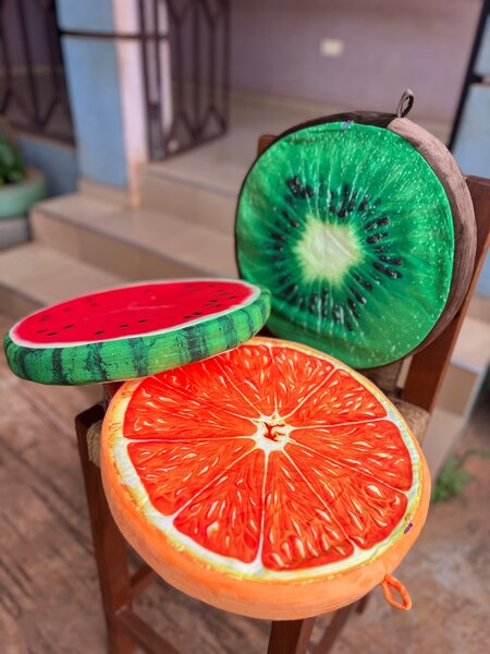3D Fruits Push Pillows