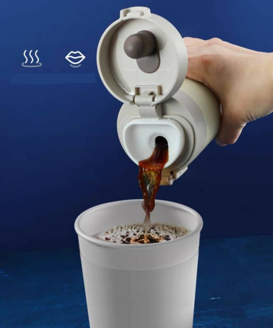 Tasse à café en acier inoxydable