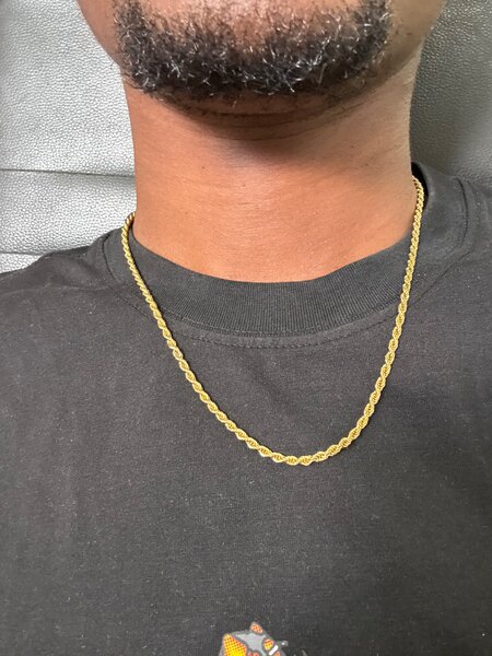 Chaîne en or élégante