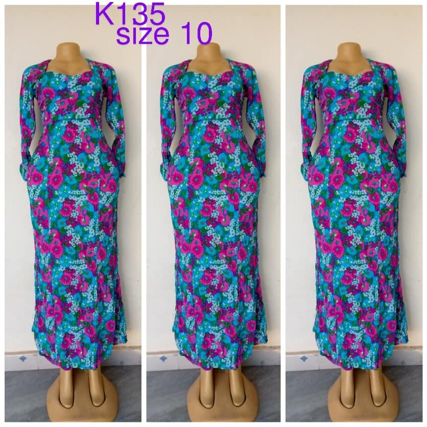 Maxi dress, multicolor size 10