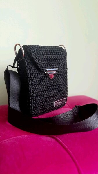 Sac bandoulière crochet