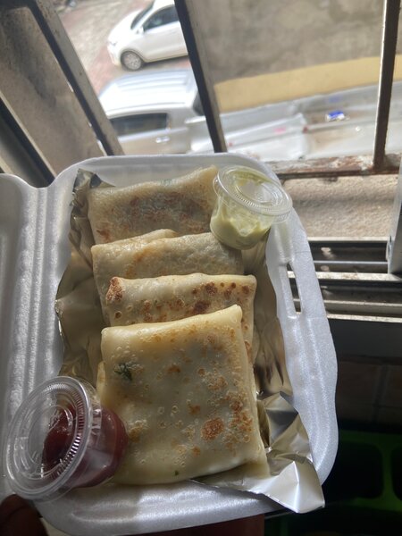 4 crêpes viande hachée