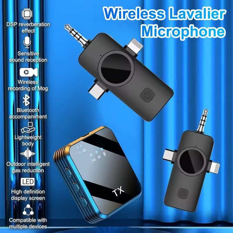 Microphone Lavalier sans Fil