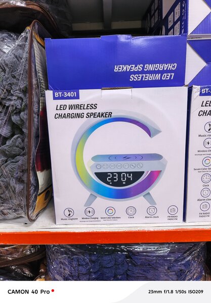 Haut-parleur LED sans fil BT-3401