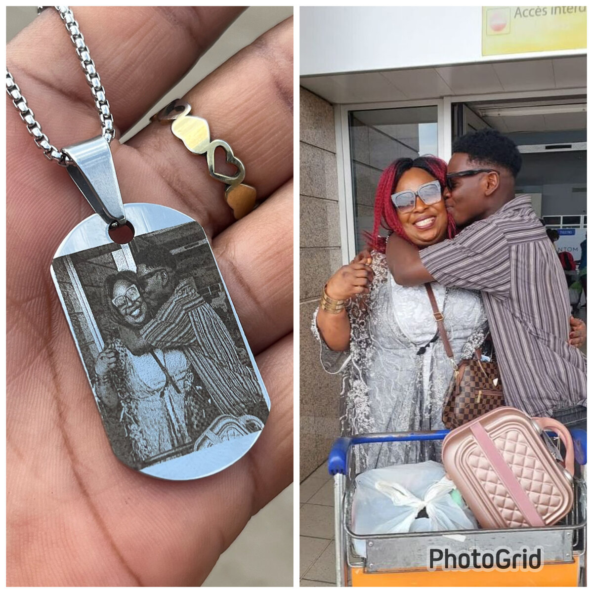 Collier Médaillon Personnalisé