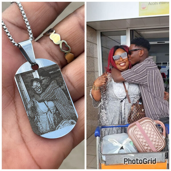 Collier Médaillon Personnalisé