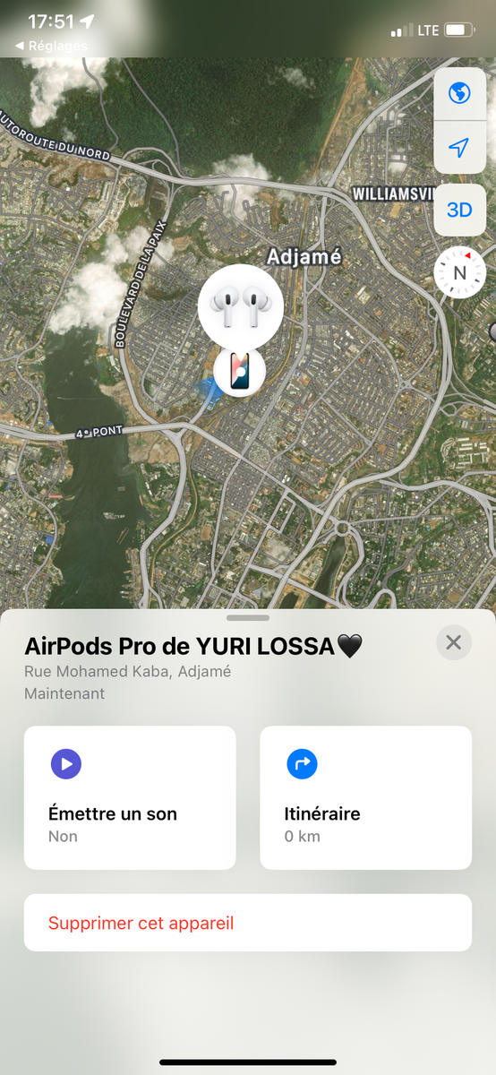 Ecouteurs sans fil AirPods Pro