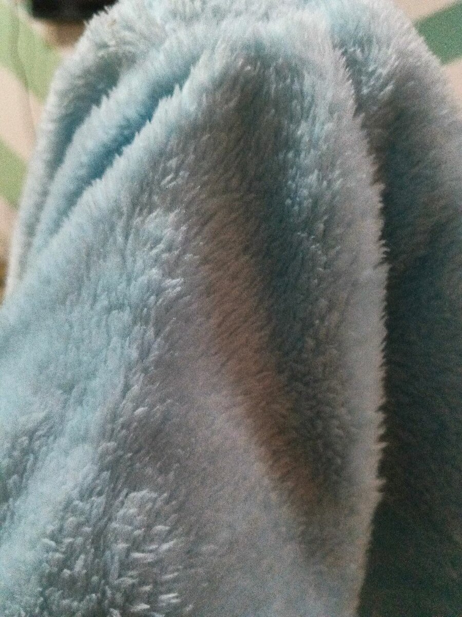 Doudou Ours Bleu Doux