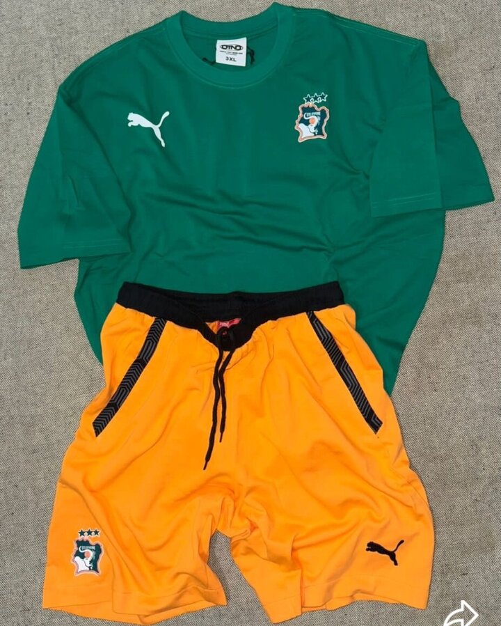 Ensemble de football Côte d'Ivoire