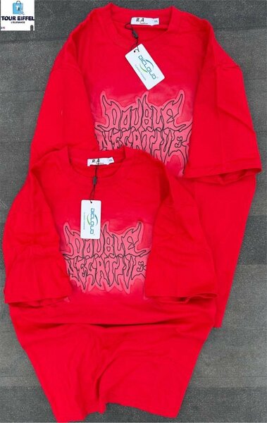 Ensemble T-shirts Rouges Double Street