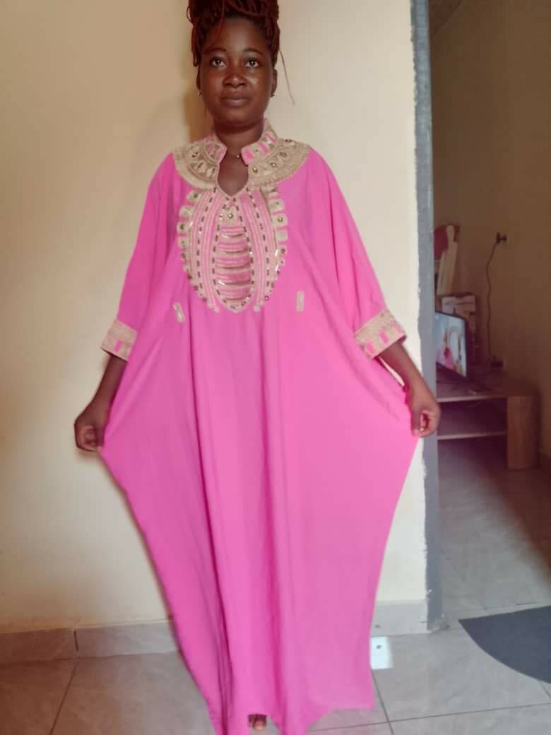 Robe Caftan Élégant Femme