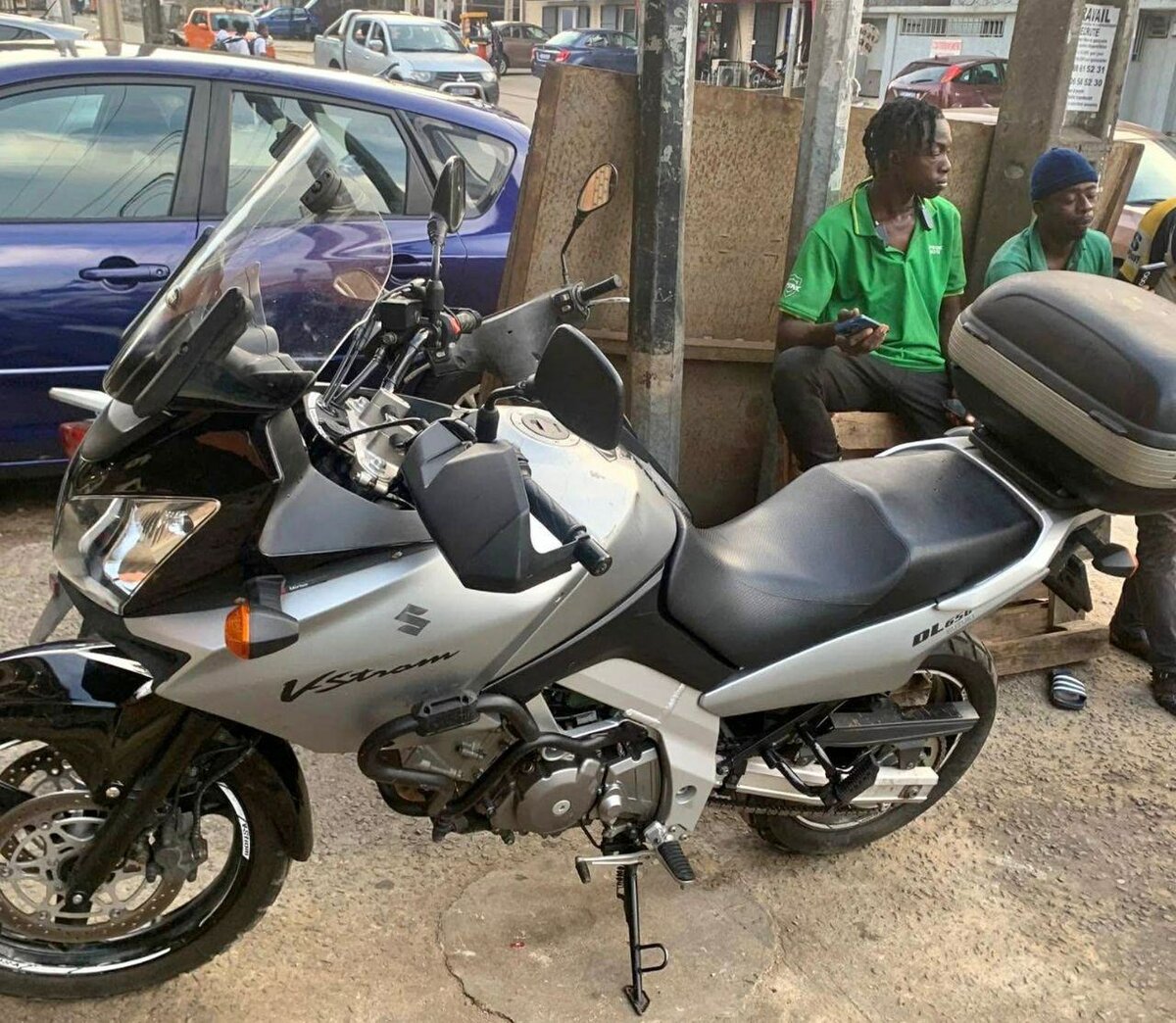 Moto Suzuki Vstrom 650