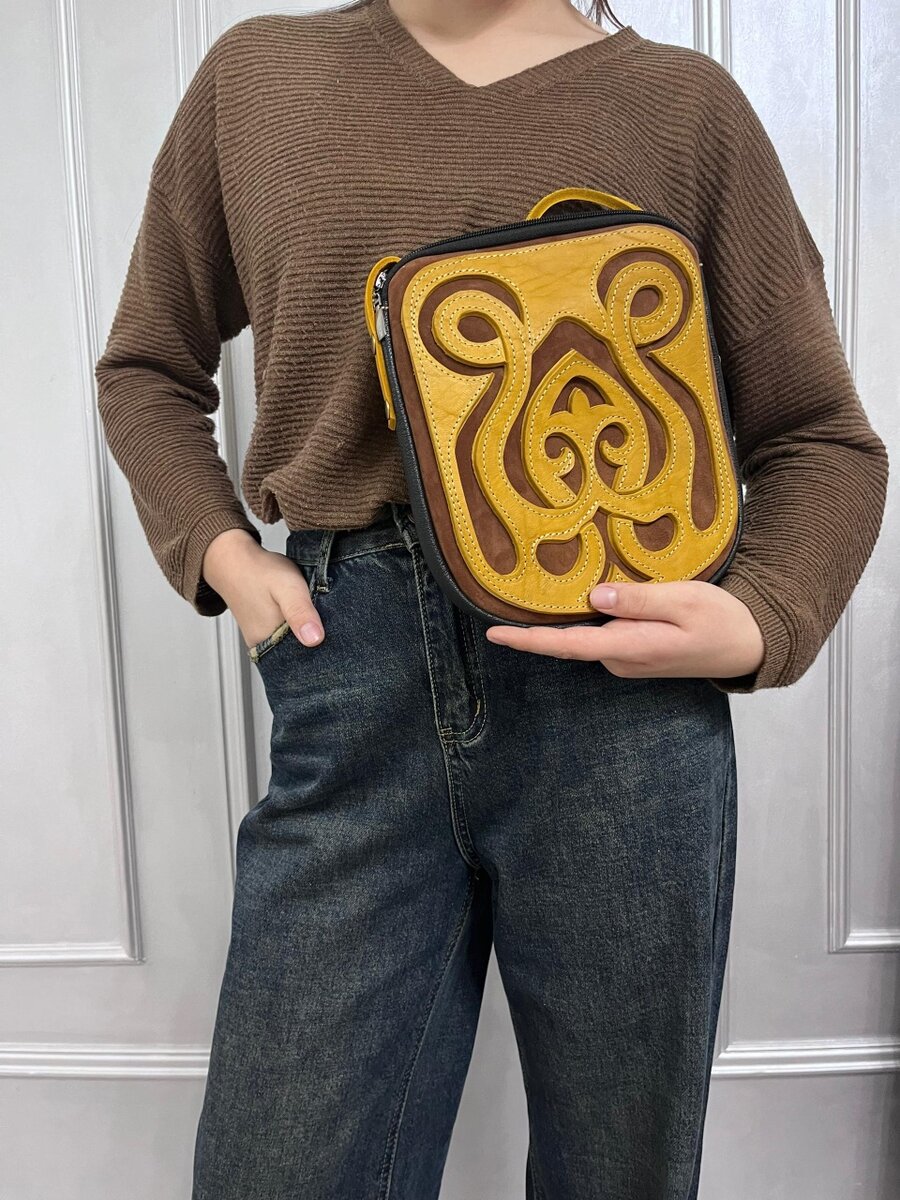 Сумки из натуральной кожи все сшито вручную