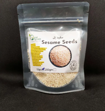 Sesame Seeds (White) Boost Immunity ,Weight Loose , PCOS , 100gm Pack