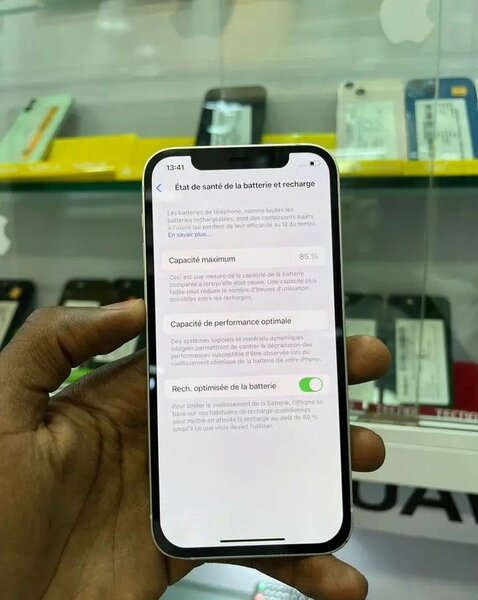 iPhone 12 Blanc 64 Go Débloqué