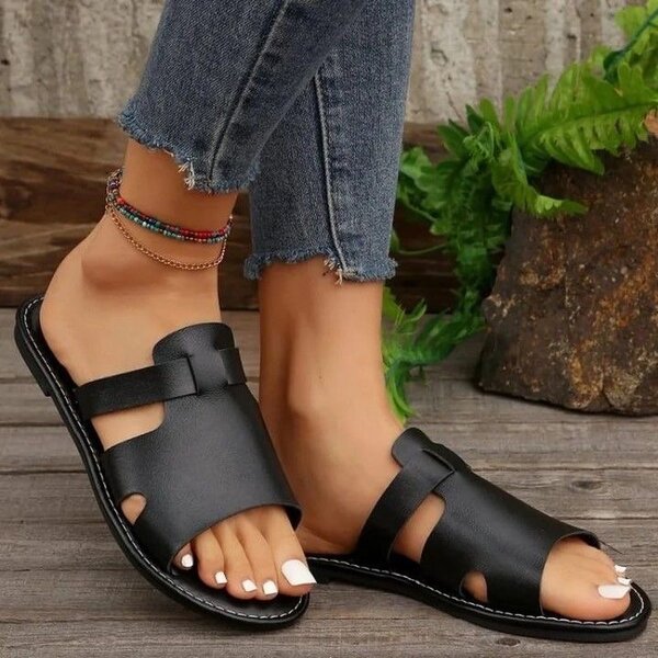 Sandales en cuir élégantes