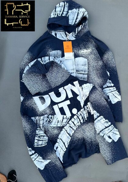 Sweat à Capuche Graphique Unisexe
