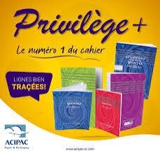 Cahier Privilège+ 192 Pages