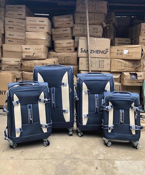 Oxford Strap Nylon Suitcase