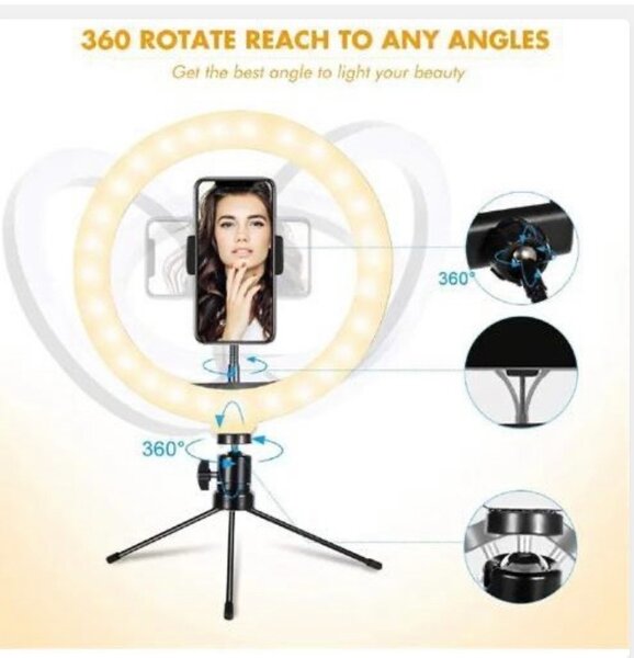 Anneau Lumineux LED Trépied