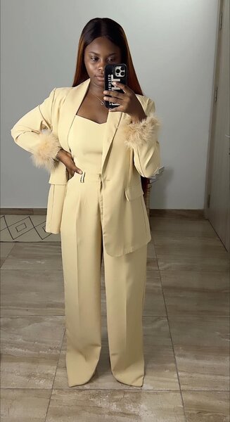 Ensemble tailleur féminin chic