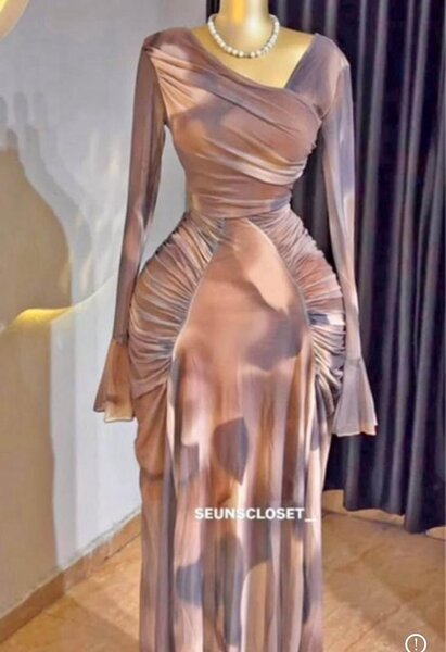 Robe élégante longue soirée