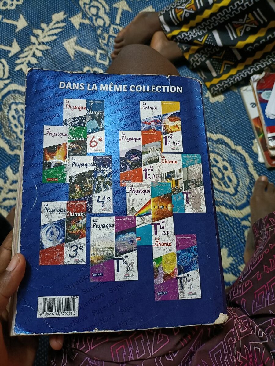 Livre de Physique-Chimie 2e