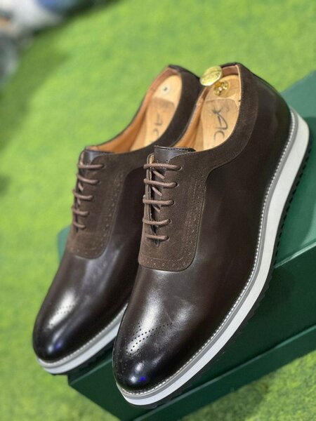 Chaussures Derby en cuir élégantes