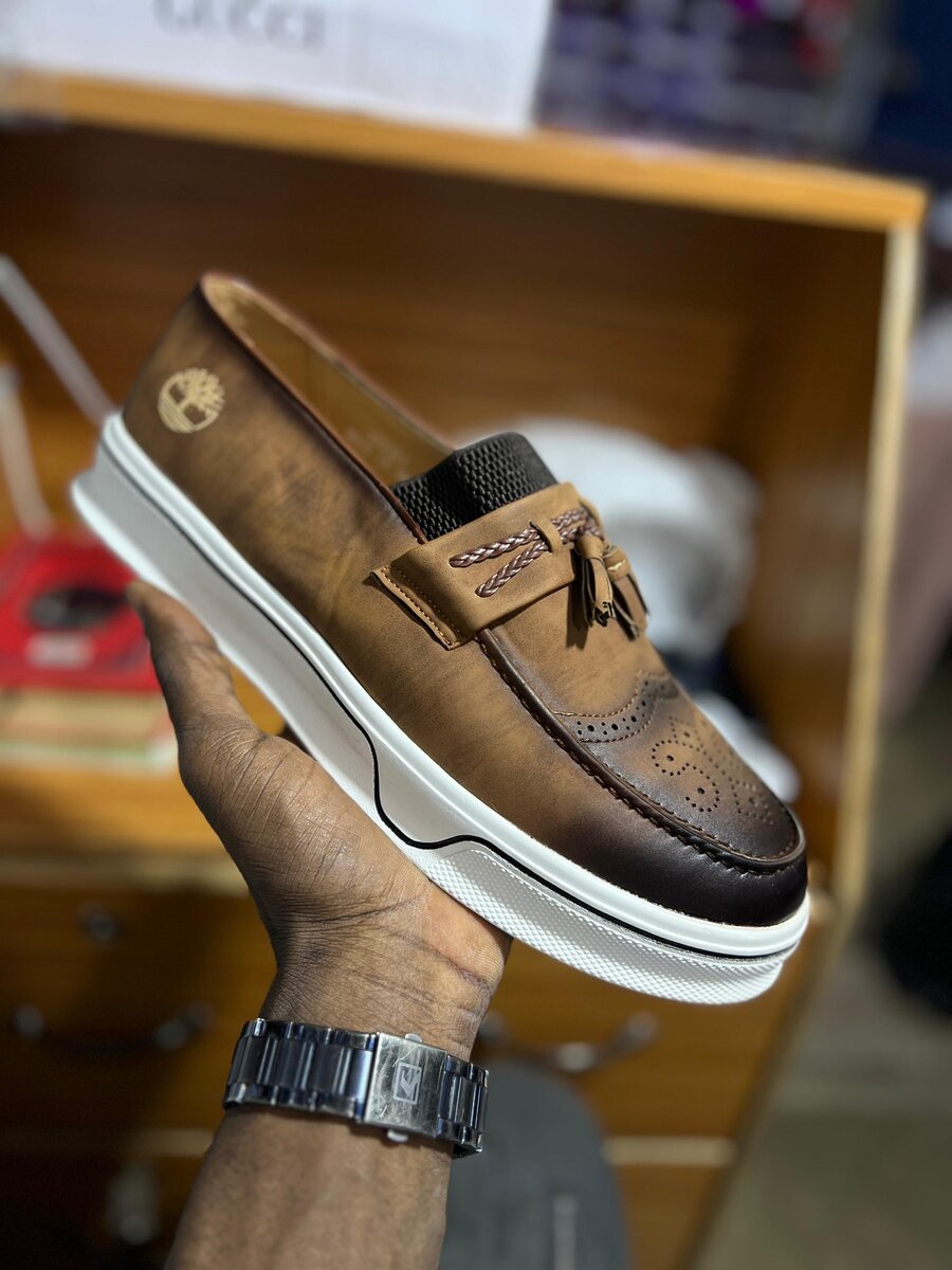 Mocassins décontractés en cuir