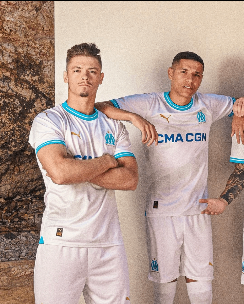 Maillot domicile Marseille
