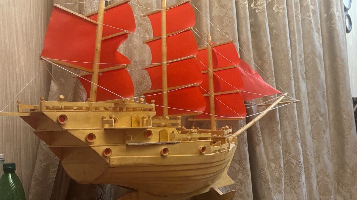 Деревянный Кораблик