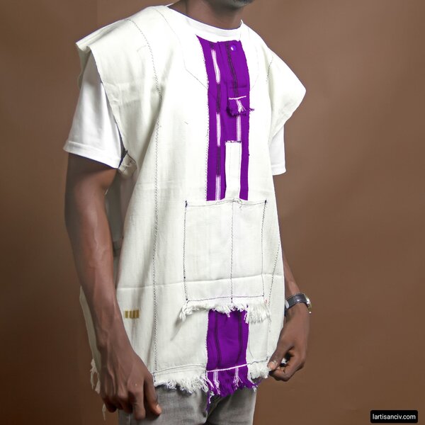 tunique moderne en coton 2XL