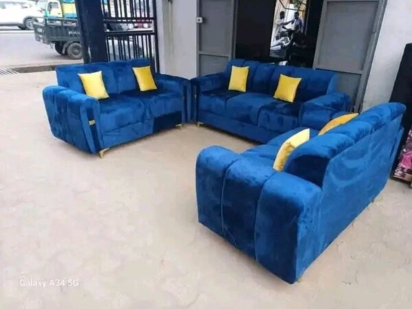 Canapé d'angle moderne en tissu