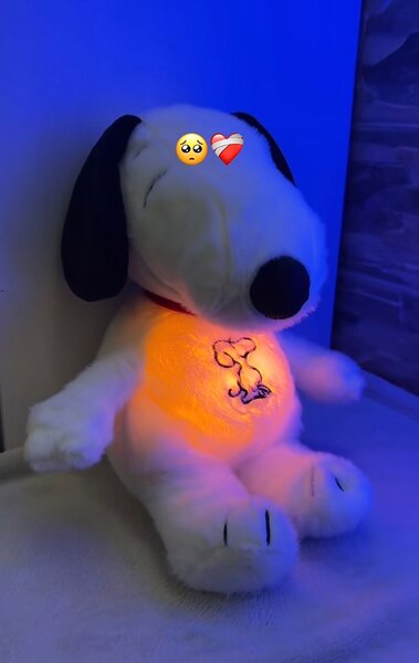 Peluche Snoopy Lumineux