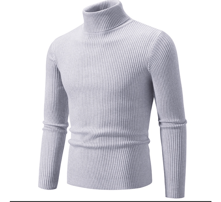 Men's Knitted Turtleneck Sweater