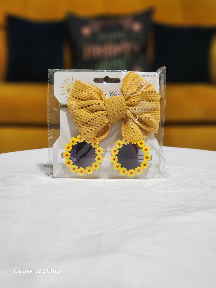 Ensemble barrette lunette pour fille